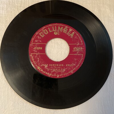 Johnny Ray Look Homeward Angel/You Don t Owe Me A Thing 45RPM Columbia 1957