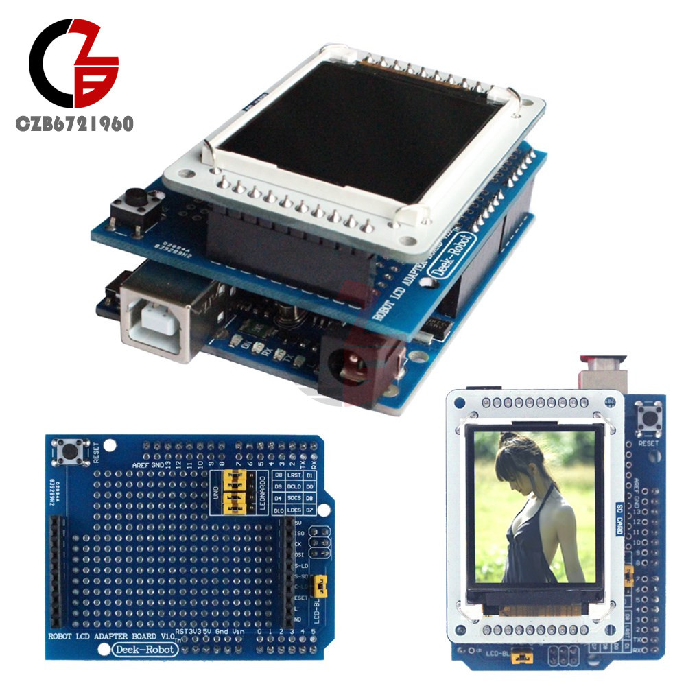 LCD Screens For Arduino Arduino UNO And TFT LCD Shield Pinout Guide ...