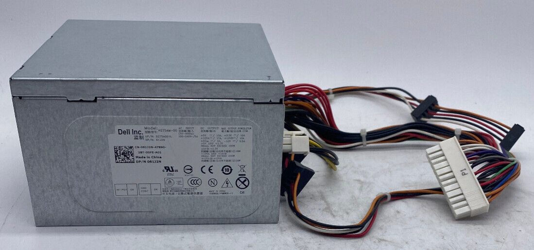 Dell H275AM00 UP/N 061J2N Power Supply eBay