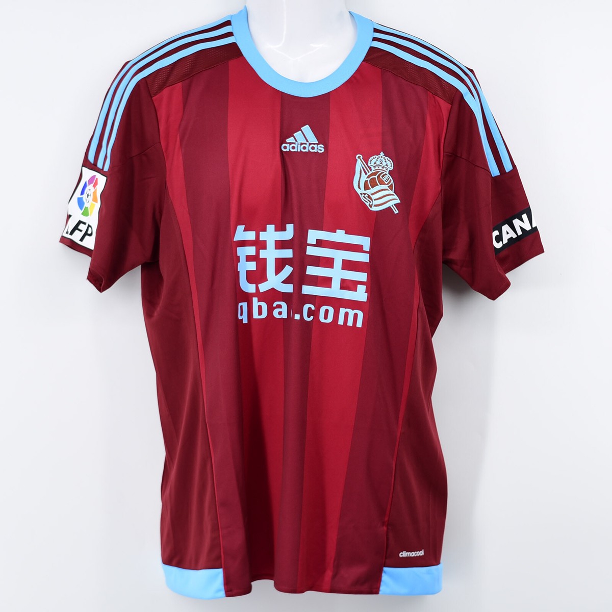 2015-16 Real Sociedad Away Shirt Adidas *BNWT* M Jersey UK