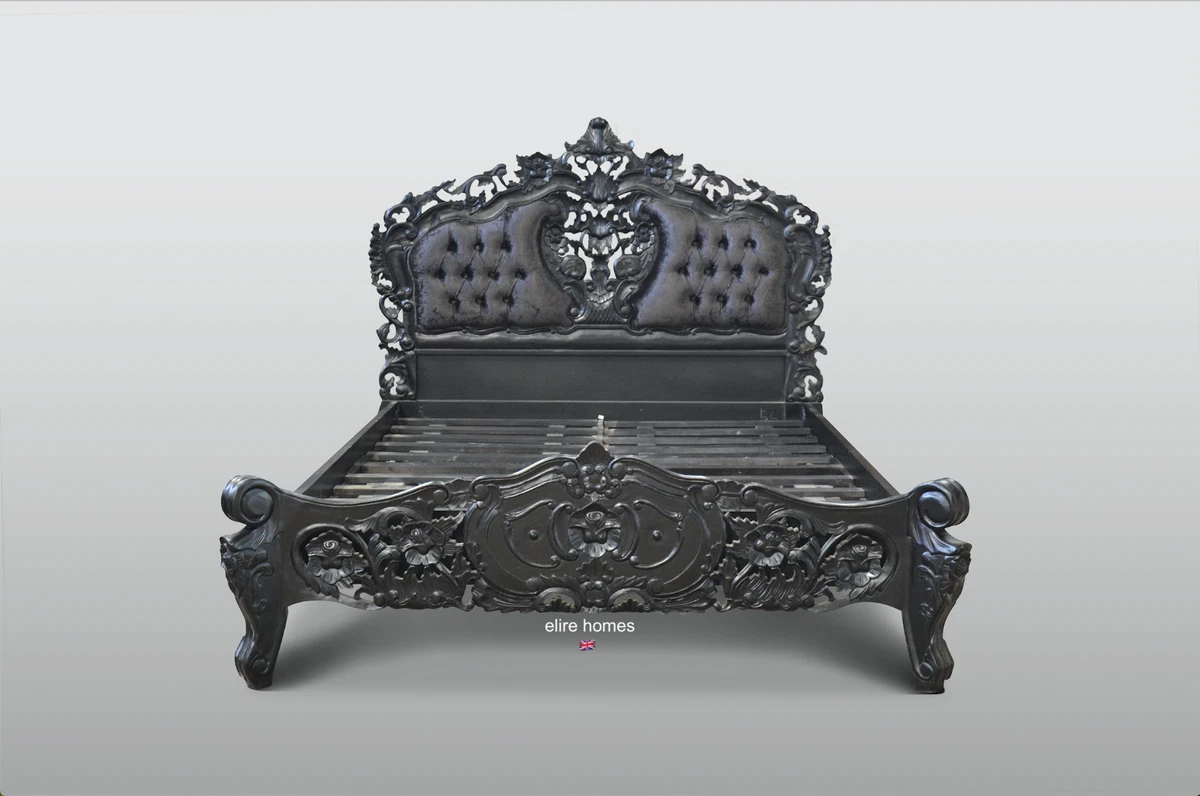 Gothic queen bed online frame