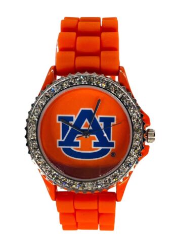 Auburn Tigers Crystal Sparkle Watch by Game Day-New