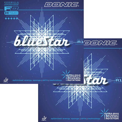 Donic Bluestar A1 Doppelpack / Tischtennisbelag /Sonderpreis