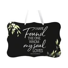 Wall Hanging Wedding Sign for Ceremony and Reception Celebration - I Have Found