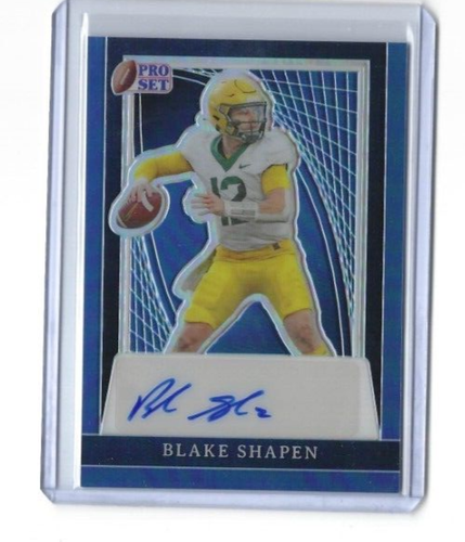 2024 Leaf Pro Set Metal Blake Shapen Blue RC Auto SP 12/20 PA-BS1