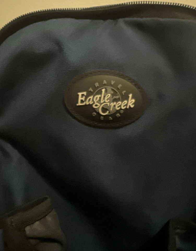 Vintage Eagle Creek Hiking Travel Backpack Bag- Large Camping-Daypack w/Carry On - Image 3 of 4