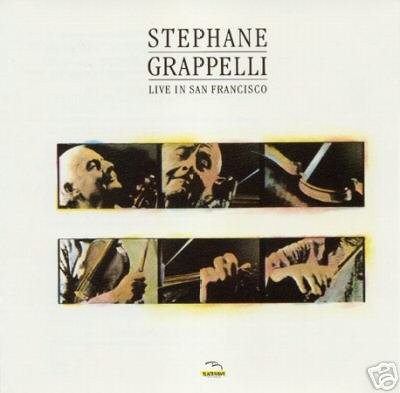 STEPHANE GRAPPELLI - Live In San Francisco - CD - **Excellent Condition**