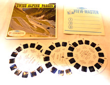 View Master 3 D Scheiben 1 Päckchen Bilder 3 Scheiben Swiss Alpine Passes