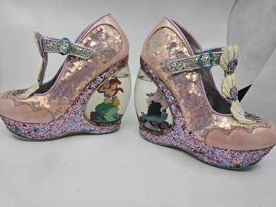 Irregular Choice EU39  Fits US 7.5 Little Mermaid  Make A Splash Heels