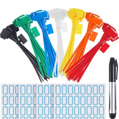 Zhanmai 140 Pieces, 6 Inch, White, Black, Yellow, Red, Blue, Green, Orange 
