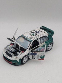 SOLIDO 1/18 SKODA FABIA WRC NO. 15 TOUR DE CORSE 2003 GARDEMEISTER / LUKANDER