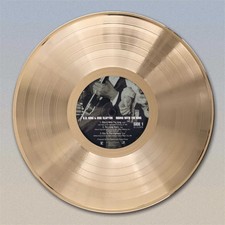 B. B. King & Eric Clapton "Riding With The King"  Gold LP Record wall art