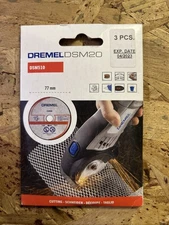 Dremel 3pcs Saw-Max 3" Metal Cut-Off Wheel Disc SM510 Bi-Metal Discs
