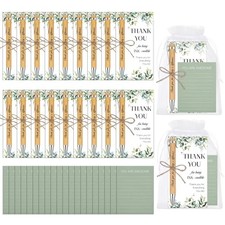 20 Set Employee Appreciation Gifts Bulk Thank You Gifts with Bamboo Thank You
