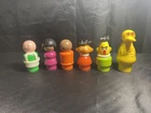 Fisher-Price Little People Sesame Street Figures Lot Vintage