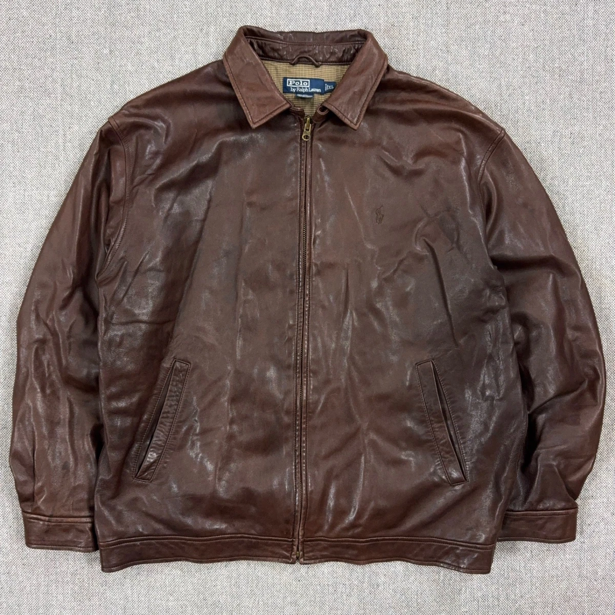 Polo Ralph Lauren Regular Size XL Leather Outer Shell Coats