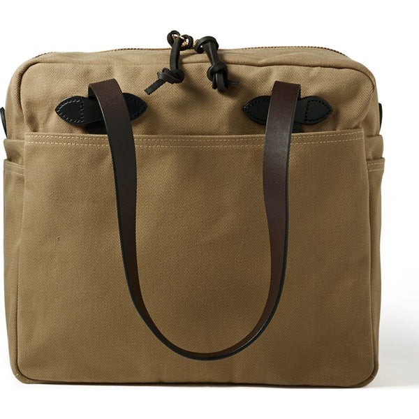 Filson Rugged Twill Tote Bag With Zipper 11070261 MADE IN