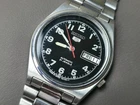 Vintage Seiko 5 Automatic 7019-8180 Black Dial 36mm Men's Watch