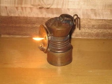 Rare Baldwin lightning bug miners carbide cap lamp mining - Working!