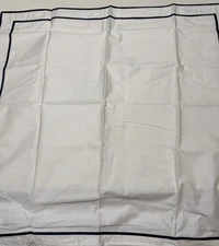 Lauren Ralph Lauren Home European Pillow Sham 26" Square White & Bulk MSRP $135