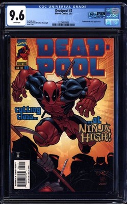 Marvel - DEADPOOL (1997-2002) #2 - Grade 9.6 - Comic Book