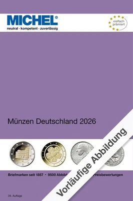 Michel-Redaktion Münzen Deutschland 2026 - Bild 1 von 4