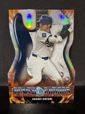 Shohei Ohtani 2026 Bowman Power Chords Chrome Refractor PC-11 Dodgers MVP MLB
