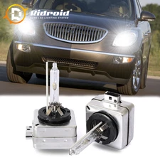 Set 2 For Buick Enclave 2008-2012 2pcs D1S HID Headlight High&Low Beam Bulbs