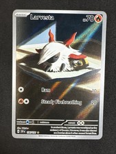 Larvesta 196/191 Sv08: Surging Sparks Holo Pokemon MJ