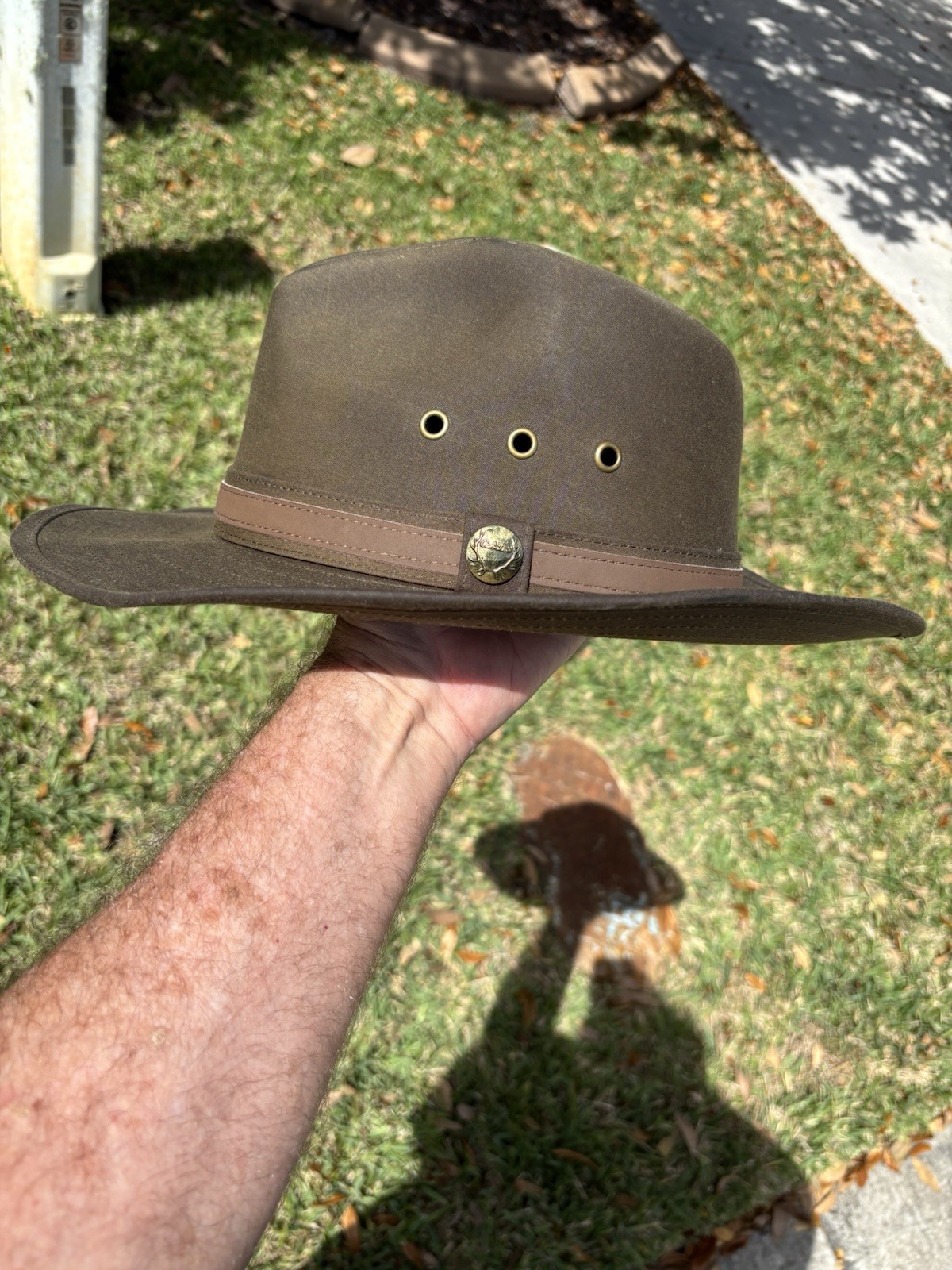 Cabelas Eagles Pass/ Outback Canvas Quick Dry Hat… - image 1