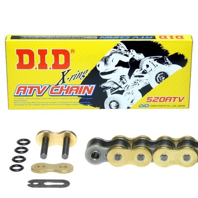 DID Kette ATV gold +Clipschloss Beeline Bestia 33 Supermoto, 2012-2014 verstärkt