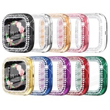 10 Pack with Fitbit Versa 2 Screen Protector Case, Soft TPU Full Protective C...