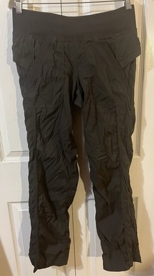 Lululemon Dance Studio Quick Step Pants Unlined  Women s Olive Green Size 6
