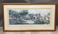 Graham Carver Signed Limited Edition Print Lengthening Shadows Thorpe Wharfedale