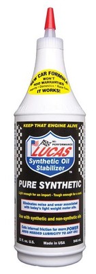 Lucas Oil Engine Oil Additive - Synthetic Heavy Duty Oil Stabilizer
