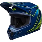 Bell MX-9 Mips Offset Zone Motocross Blue