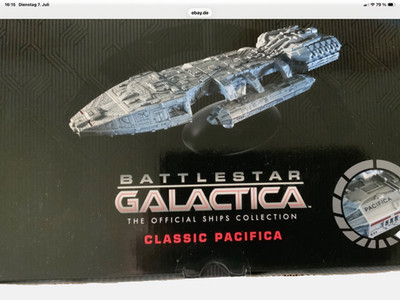 Battlestar Galactica 1978 - BATTLESTAR PACIFICA - MR/Eaglemoss - WERKSVERSIEGELT