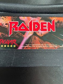 RAIDEN JAGUAR 64 BIT ATARI GAME CART 1990 