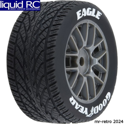 #ad #ad Pro Line 1028310 1 12 Goodyear Eagle Wet Tire F R MTD Gray Wheels 4 : Losi $32.99