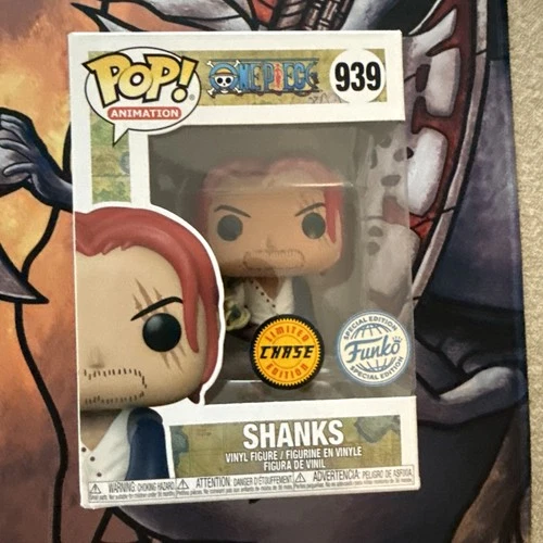 Funko Pop! Vinyl: One Piece - Shanks - Chase (Exclusive) #939
