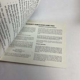 Desert Commander (Nintendo Entertainment System NES, 1989) W/ Manual Tested 