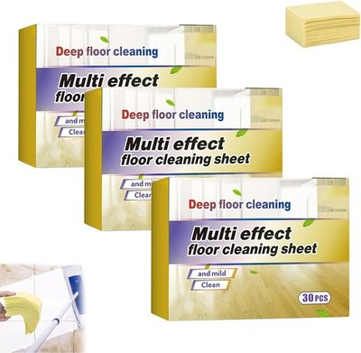 Multipurpose Dissolvable Floor Cleaning Sheets, Multi-Surface Cleaning Tablets
