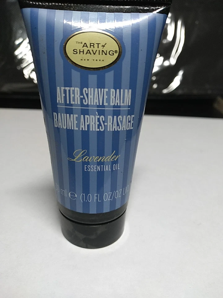 2-PK The Art of Shaving Bálsamo para después del afeitado Aceite esencial de lavanda 1 oz tamaño de viaje Foto 4 de 4