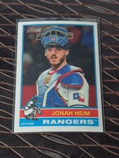 (CHROME) Jonah Heim 2025 TOPPS HERITAGE Baseball Card