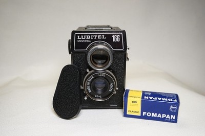 LOMO Lubitel 166U Mittelformat TLR, Verschluss löst aus