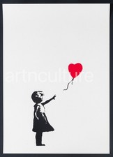 BANKSY WCP - Girl With Red Baloon - West Country