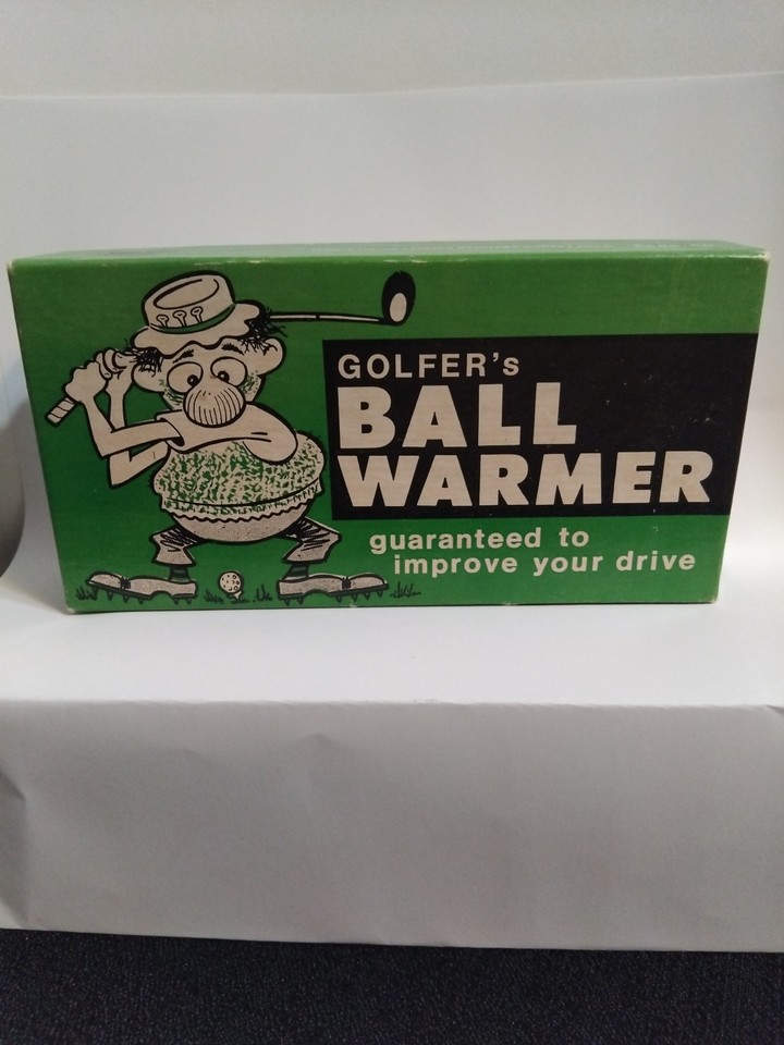 A legitimately vintage 70s 'Ball Washer' golf gag — the OG crude golf humor prop that's been making grown men snicker on the course for 50 years.