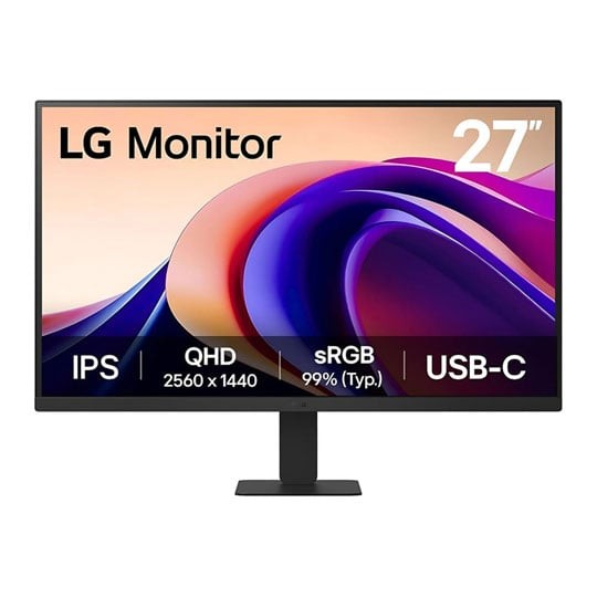 Lg 27U631a-B 27 Inch 100Hz Ips Qhd Usb-C Monitor Black - Image 5