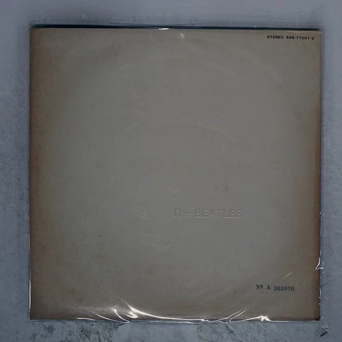 BEATLES WHITE ALBUM APPLE EAS77001 Japan VINYL 2LP