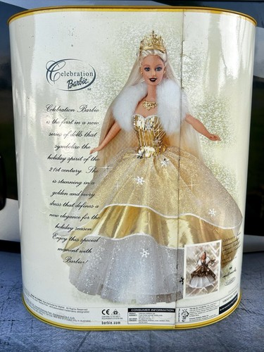 2000 Mattel Holiday Celebration Barbie Special Edition Sammler Puppe Vintage - Bild 2 von 4
